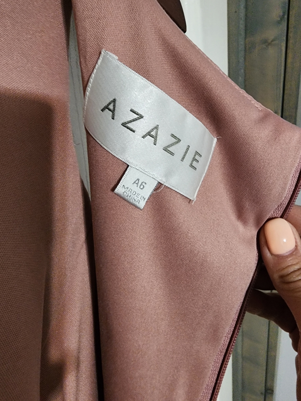 Azazie Dusty Rose Pink Pleated Jumpsuit - Picture 6 of 13